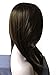 Beauty Smooth Hair Fashion Charming Long Straight with layered Dark Brown Wig for Women LC85