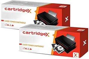 Cartridgex 2 x Compatible Drum Unit Replacement for Brother DR-2400 MFC-L2710DW MFC-L2730DW MFC-L2750DW