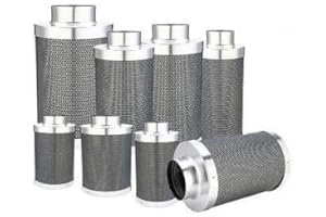 Pro Hobby Rhino Carbon Air Fan Filter Hydroponics Grow Odour 4" 5" 6" 8" 10" 12" (Pro 10" 250mm - 23.5" 600mm)