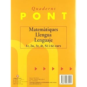Pont. Quadern De Llengua. Canvi De Curs 5 (Pont (canvi De Curs))