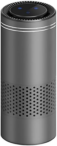 Gesture Control HEPA Air Purifier for Allergy Sufferers,No Ozone,Remove Smoking Dust Pollen and Bad Odors,Air Cleaner Freshener Perfect for Car Office Desktop and Bedroom Air Purifier(Gray)