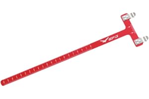 VELURA Archery T Square Bow Ruler Portable Adjustable Layout Tool Calibration Ruler Red|1x Kids Bike Kickstand|Archery Tools| Outdoor Sports