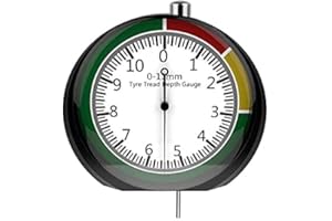 XLKJ profondità Battistrada Pneumatici，Pneumatici Battistrada Misuratore Manometro di profondità Battistrada Pneumatici Strumenti Generali