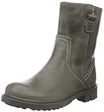  Bullboxer Mädchen AHB500E6L Biker Boots, Grau (STON), 38 EU
