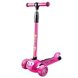 El scooter se ilumina en una variedad de colores destellantes, acompañados de música, que agregan un paseo primitivo y divertido al paseo. A los niños les encanta esta característica especial, haciendo que su scooter sea único.