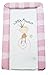 Girls Deluxe PVC Change/Changing Mat - PINK PRINCESS WITH WAND/BORN TO SHOP