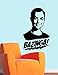 Produktbild Wandtattoo The Big Bang Theory Sheldon Größe M