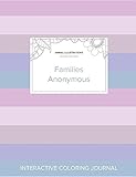 Image de Adult Coloring Journal: Families Anonymous (Animal Illustrations, Pastel Stripes)