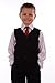 5-Piece Baby Boys Black Suit