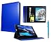 Produktbild Galaxy Store Blau Universal PU Leder Tasche Hülle Wallet Brieftasche Case mit Kapazitiver Stift Touch für Denver TAQ-10252 / TAQ-10253 / TAQ-10283 10.1 Zoll (10-11 Zoll)