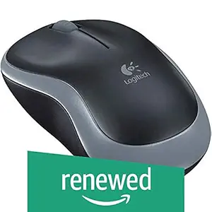 (Renewed) Logitech B175 Wireless Mouse - Black