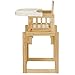 Obaby Cube Wooden Highchair (Natural)