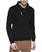 Campus Sutra Black Mens cotton Shawl Neck Sweatshirt RS.1139.00