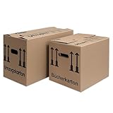 faltbar, stark, 2-wellig, Schmetterlingsboden, doppelter Boden mit Griffen verbunden, Griffverstärkung