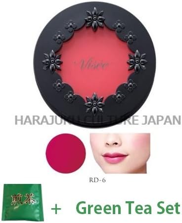 Visee Richer Lip &amp; Cheek Cream - RD-6 (Green Tea Set)