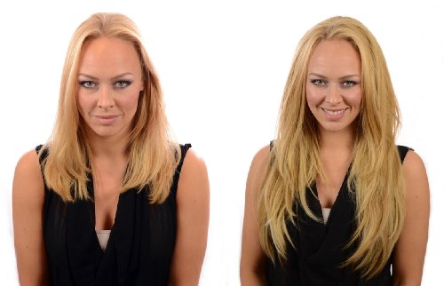 Hair By MissTresses TiHaira Crimp/ Volumising Crimped Clip in Half Wig/ Crimped Hair Extensions Black