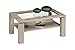 Produktbild Proline Couchtisch Malta San Remo hell mit Glaseinlage