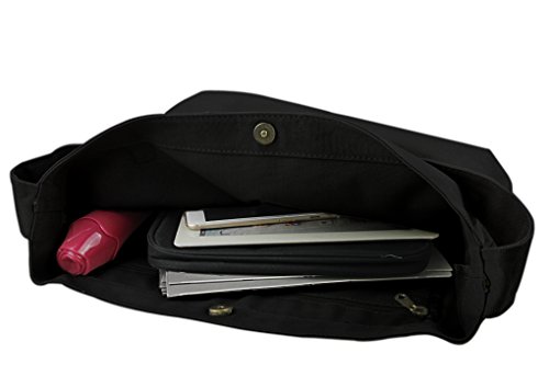 FakeFace Neu Umhängetasche Handtasche Einkauftasche Retro Literarischen Canvas Schultertasche Trage Tasche Messenger Bag - 4