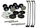 Dreambaby Value Pack 2 Safety Gates Black with 2 9cm Extensions