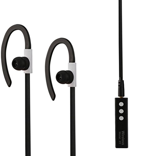 Preisvergleich Produktbild Xshuai Hochwertige, langlebige, drahtlose Bluetooth Headset Stereo Universal Kopfhörer Kopfhörer Sport für iPhone 7 / 7 Plus-6s / 6s Plus Google Pixel, Samsung, Tabletten, Samsung, LG V20 Psp / iPod / MP3-Player (Schwarz / Grün / Weiß) (Schwarz)