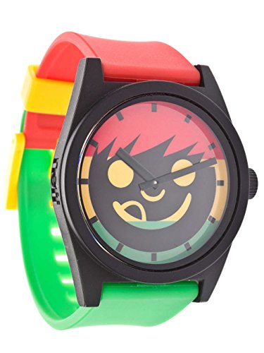 Preisvergleich Produktbild Beatnuts Neff 134 Daily Sucker Watch / Armbanduhr, rasta - grün / gelb / rot