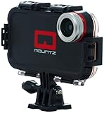 Maptaq Q-Mountz Extreme Sports Enclosure for iPhone 4/4S - Black/Clear