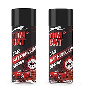 Shadow Securitronics Tom CAT No Entry Rat Repellent Spray for Cars Highly Effective Lasts 1 Year Leak Free Easy to Spray Nozzle 1st time in India (Pack of 2)