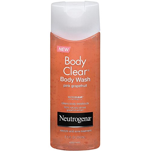 Neutrogena Body Clear Body Clear Body Wash, Pink Grapefruit 251 ml (Pack of 3)