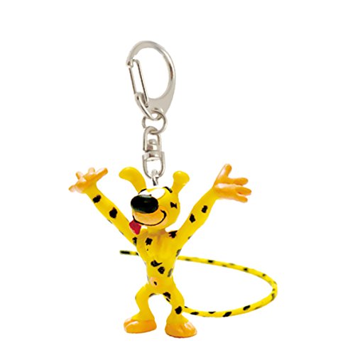 Preisvergleich Produktbild Plastoy SAS PLA62330 - Schlüsselanhänger, Mini Marsupilami glücklich