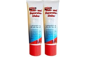 PREISJUBEL 2 x BRÜCOL Naht- und Reparaturkleber 250g, Nahtkleber, Tapeten-Kleber, Kleister