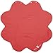 Wallaboo Baby Blanket Fleur, Supersoft 100% Cotton, For Pram, Moses Basket or Crib and Travel, Poppy Red