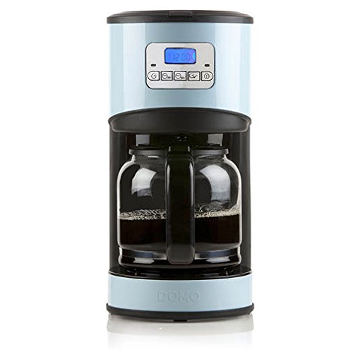 spécifications Domo Cafetière Programmable Bleu