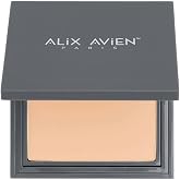 ALIX AVIEN Kompakt Pudra - 12 Saate Kadar Kalıcılık - Soğuk Cilt Alt Tonu - Compact Powder 02 True Beige