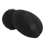 SODIAL(R) 2 Velcro Volume Bump It Hair Bump Up Bump It s Princess Styling Tool Base Insert
