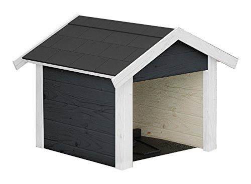 Weka Mährobotergarage, anthrazit / weiß, 367.1200.16400