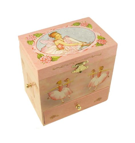ENCHANTMINTS B1018 – Spieluhr „Ballerina GR4 / Schwanensee“ (Spieldosen, Musikdosen, Spieluhren), das ideale Geschenk - 2