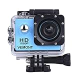 gopro acuatica barata Grabación de lazo de la ayuda, 180 ° Turnover Shooting, deportes, conducción, cámara invisible, lapso de tiempo y Shooting continuo, sello de la fecha.