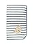 Steiff Unisex Baby Decke Nicky 65 x 95 cm Scarf, Blue (infinity Blue Blue 3210), One Size (Manufacturer size: 0)
