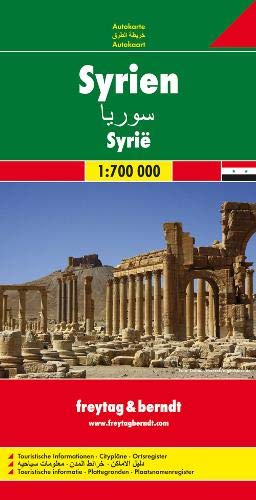 Siria 1.700.000: Wegenkaart 1:700 000 (Auto karte)