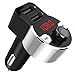 Price comparison product image FM Transmitter Car, VOYOMO Bluetooth MP3 Player Wireless Radio Adapter Hands-free Talking Car Kit with Dual USB Port 5V 3.4A, Support TF Card and U Disk Memory