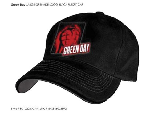 Preisvergleich Produktbild Green Day,Large Grenade Flexfit, Schirmmütze