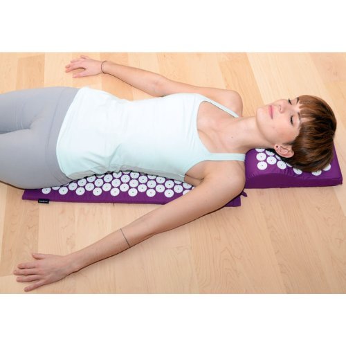 Kit d'acupression VITAL XL :Tapis d'acupression XL 130 x 50 cm + Coussin d'acupression 33 x 28 cm Kit d'acupression VITAL XL :Tapis d'acupression XL 130 x 50 cm + Coussin d'acupression 33 x 28 cm