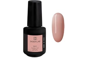 DIDIER LAB BBIO Gel Construction Ongle UV en Flacon - Natural Skin - Formule Propre sans HEMA ni TPO - Gel de Construction Ongle Autonivelant - Gel Ongle UV LED pour Renforcer les Ongles - 15 ml