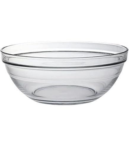 Lot De 3 Saladiers En Verre Bleu – Assiettes à Dessert (Occasion, Griffes D'Usage)