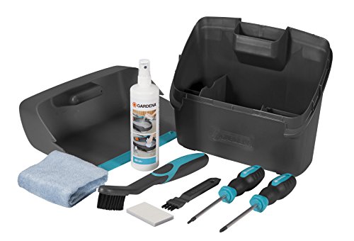 Gardena Wartungs-und Reinigungsset für Mähroboters, 1 Stück, schwarz/türkis, 04067-20 - 4
