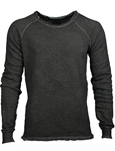 Boom Bap Wear - Sudadera - para Hombre Negro Lavado S
