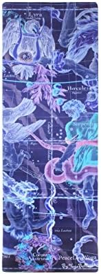 PeaceLoveYoga Mat by YogaBellies®. Luxury, Women's, Natural Rubber, Pro Yoga Mat. Eco Friendly. No Mat Towel Required. Perfect for Hot Yoga, Bikram, Ashtanga, Pregnancy.