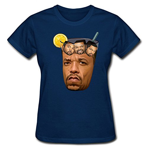 Preisvergleich Produktbild AdamimyClay® XKING Women's Ice Cube Got Tea T Shirt [Large]