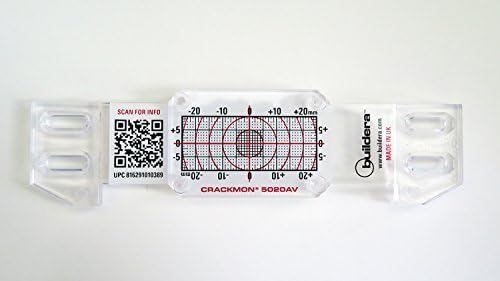 CRACKMON?5020AV Caliper Crack Monitor for Reinforced Concrete, Masonry, Building Foundations and Seismic Retrofits by Avongard