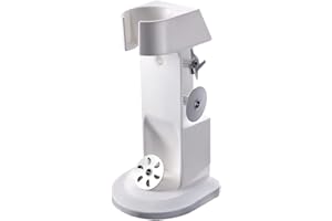 bamix Accessorio supporto Deluxe per tutti i frullatori a immersione bamix, Base per piano di lavoro o a parete, Made in Switzerland, Bianco